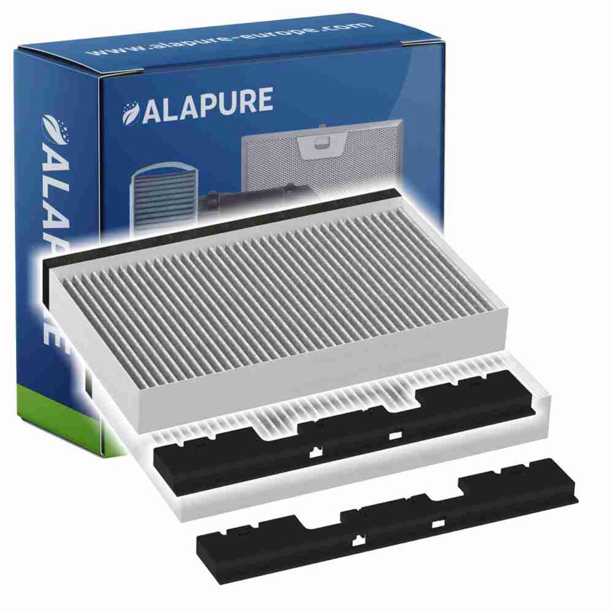 2x CleanAir Koolstoffilter voor Constructa 11049702 / 11026771 / 00705432 / 705432