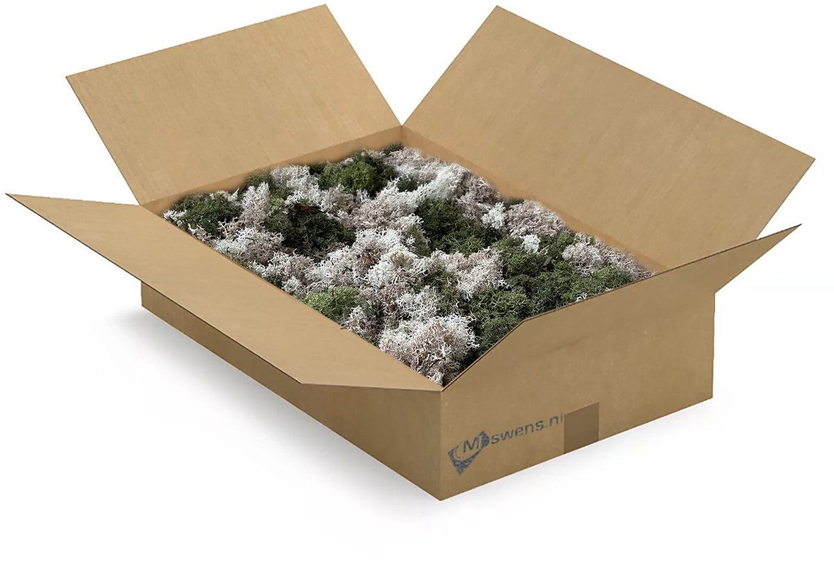 Moswens ECO mos - 1,5 KG - Doos L - Mix Naturalis 0,30 m²
