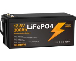 Portable Powerstation - 3840WH - 12V - Draagbare Generator - Backup stroomuitval - IP67 - Geïntegreerd BMS - Voor Campers,caravans,boten,koelkasten,verlichting