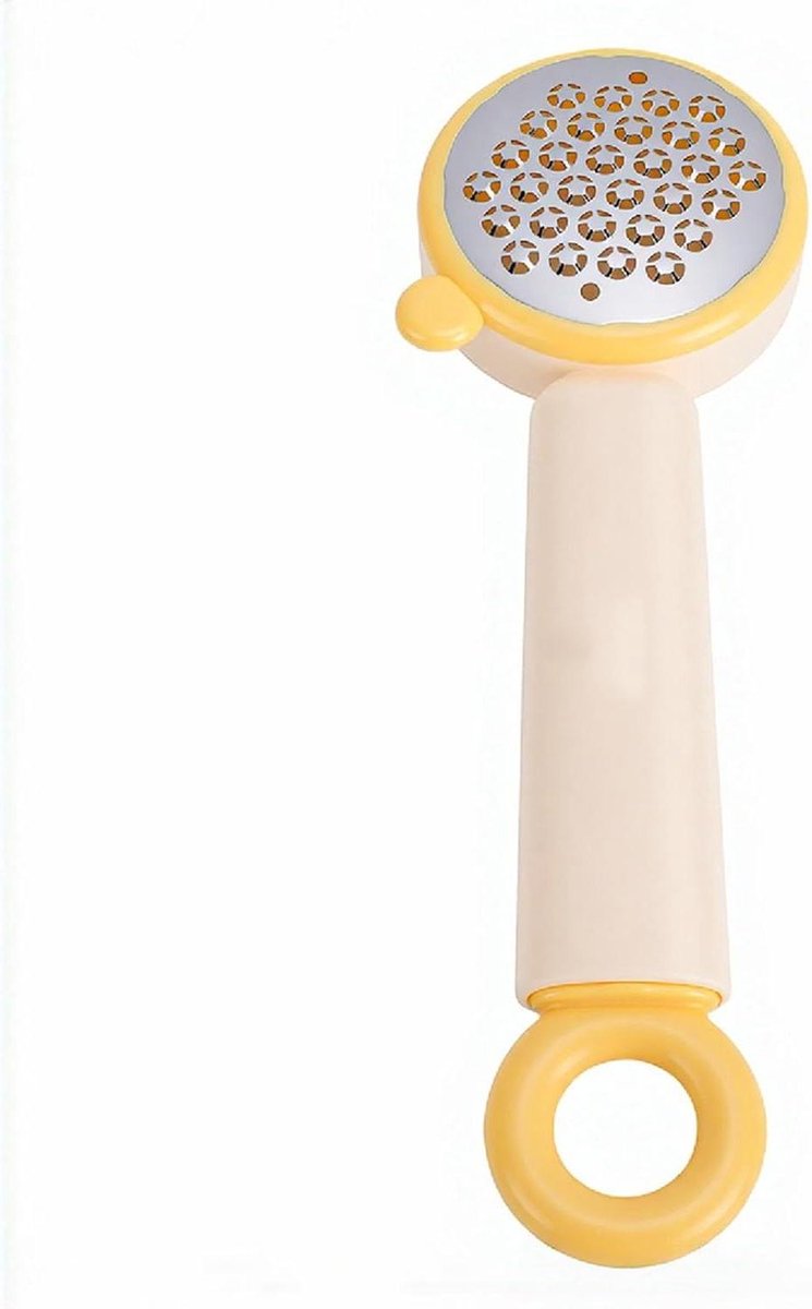 Voetscrubber 3-in-1 - Eeltverwijderaar Pedicure Tool - Voetverzorging Thuis - Met Siliconen Borstel - 20 x 6.5 cm - Grijs