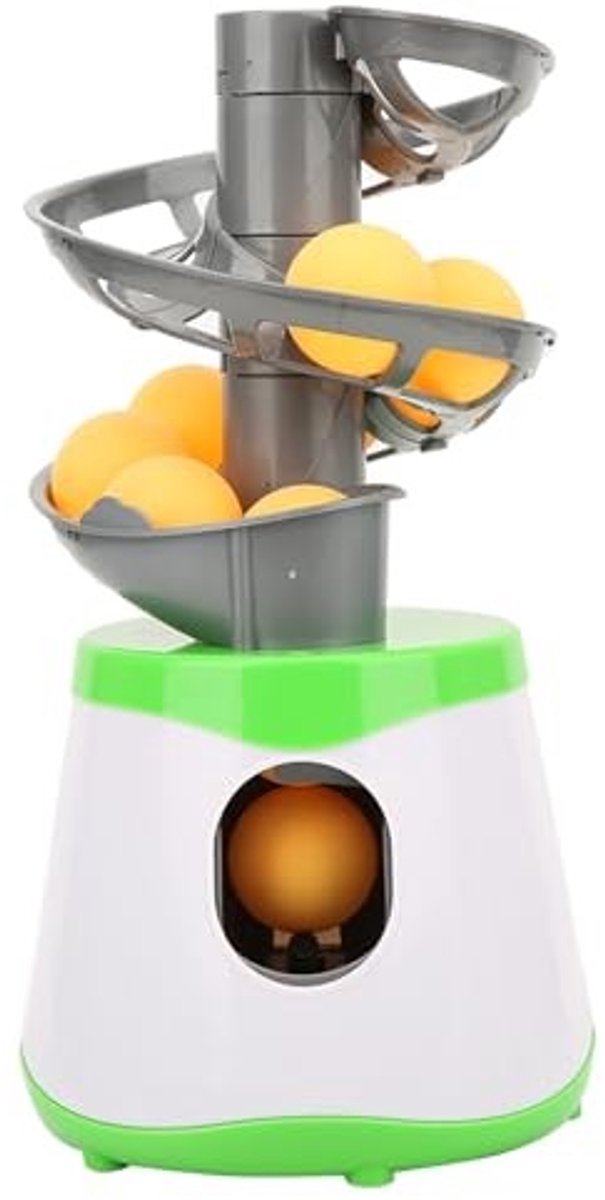Dailygoods - Draagbare Tafeltennis Trainer Robot met 10 Ballen