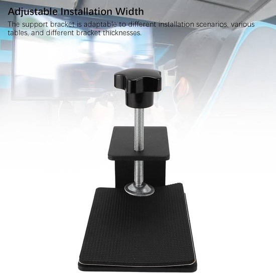 SIM Racing Shifter Mount - Gear Shifter Houder - Race Simulators - Verstelbare Klem — afbeelding 5