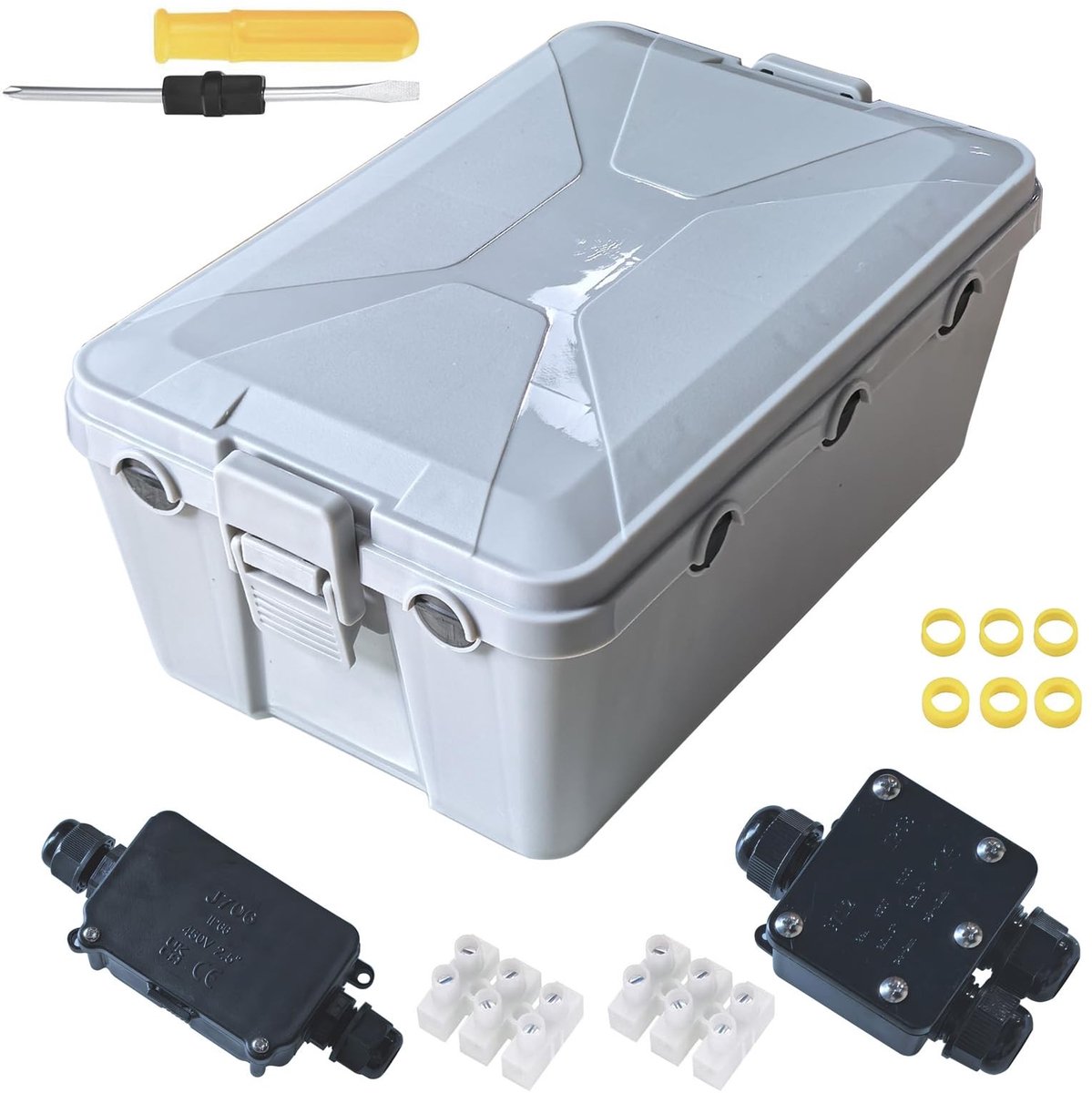 Dailygoods - Waterdichte Elektrische Aansluitdoos voor Buitengebruik