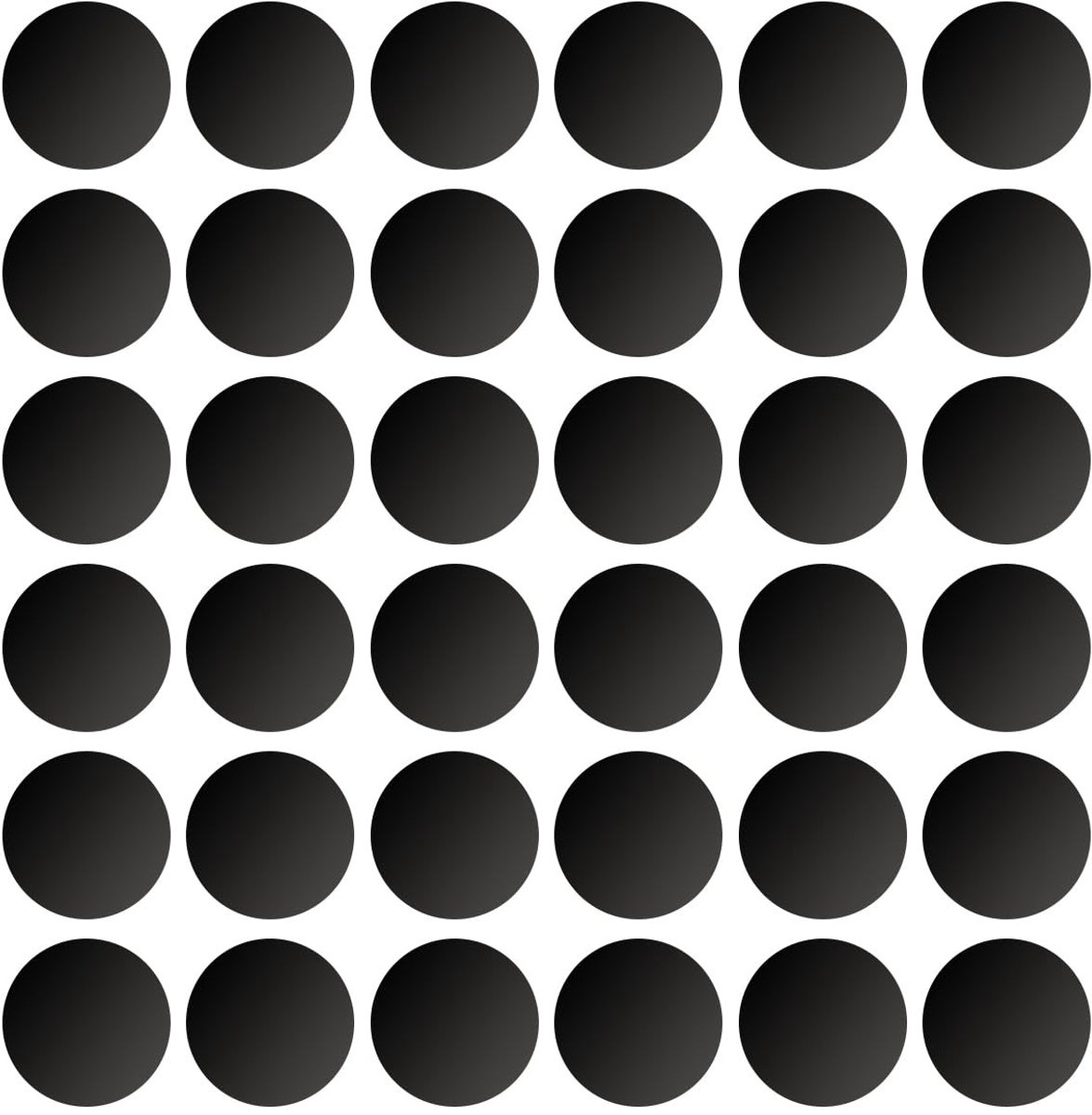 Dailygoods- Metalen Plaatjes 36 Stuks - Zelfklevend - Ronde Plaatjes - 40 mm - Antiroest - Duurzaam Materiaal - Magnetische Schijven
