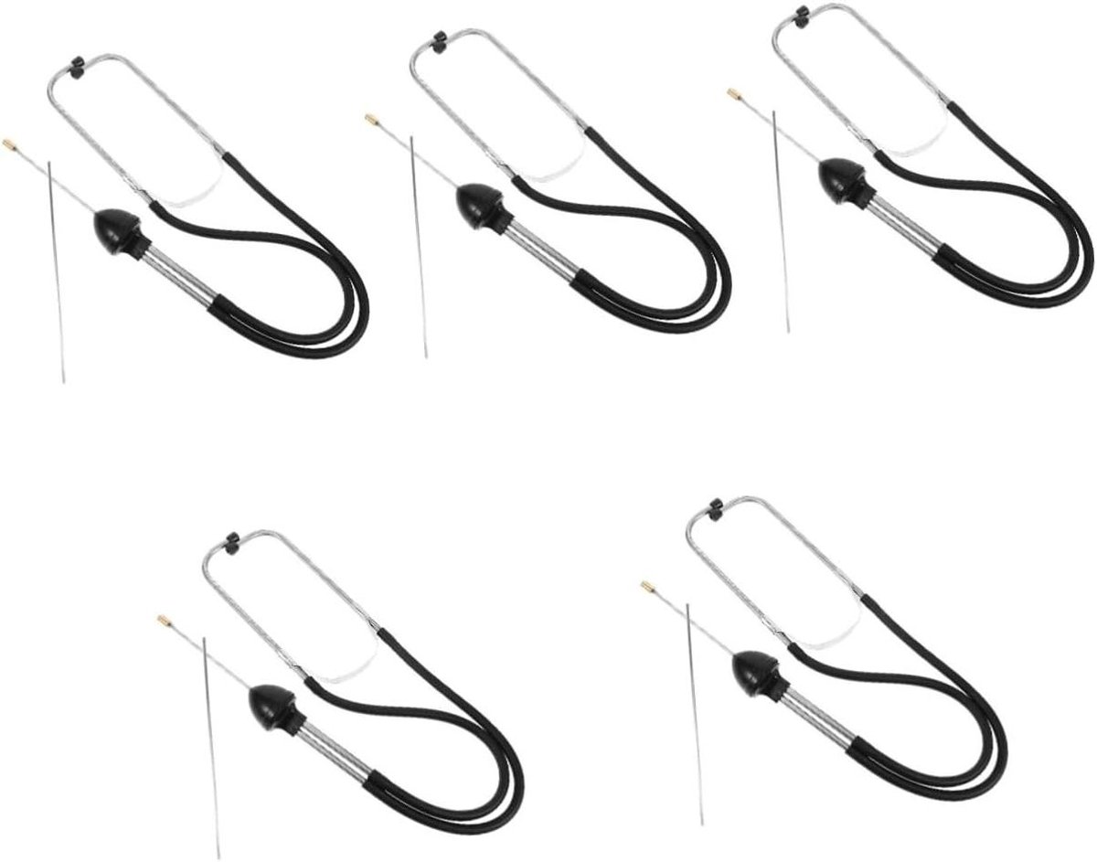 Lekdetector Set - Water Test Kit - Leidingen Controleren - Kosteneffectieve Oplossing - 5 Stuks - Zwart