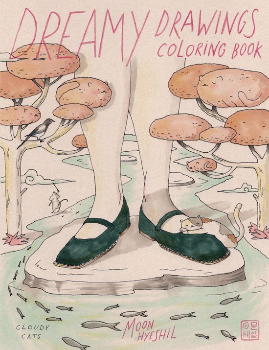 Dreamy Drawings - Cloudy Cats - cover