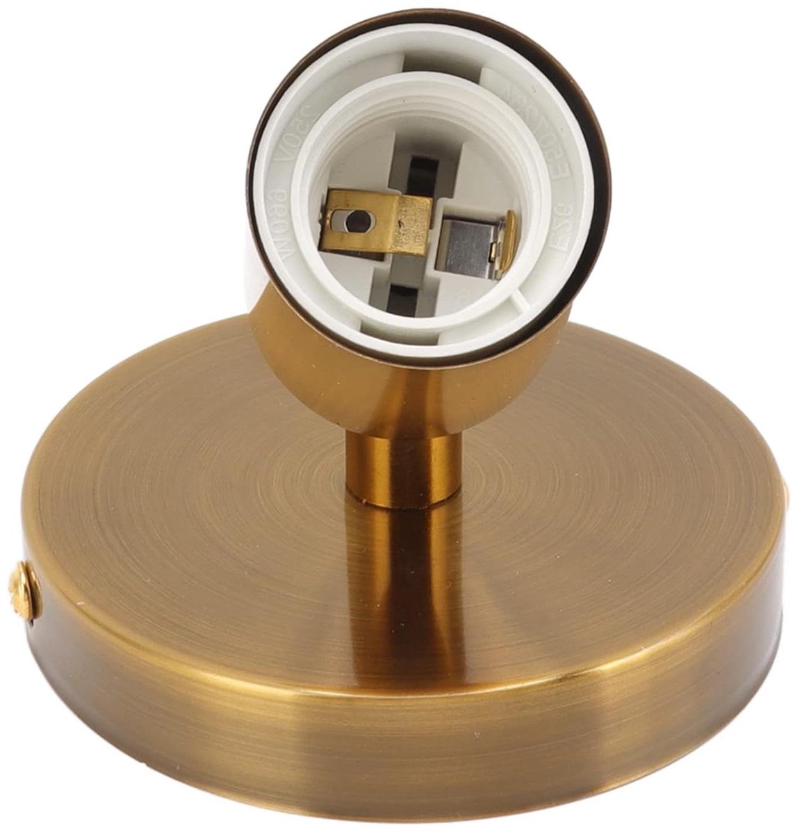 Lampenvoet Muur - Verstelbare Fitting - Sfeerverlichting Creëren - 180 Graden Verstelbaar - 12cm Hoog - Goud