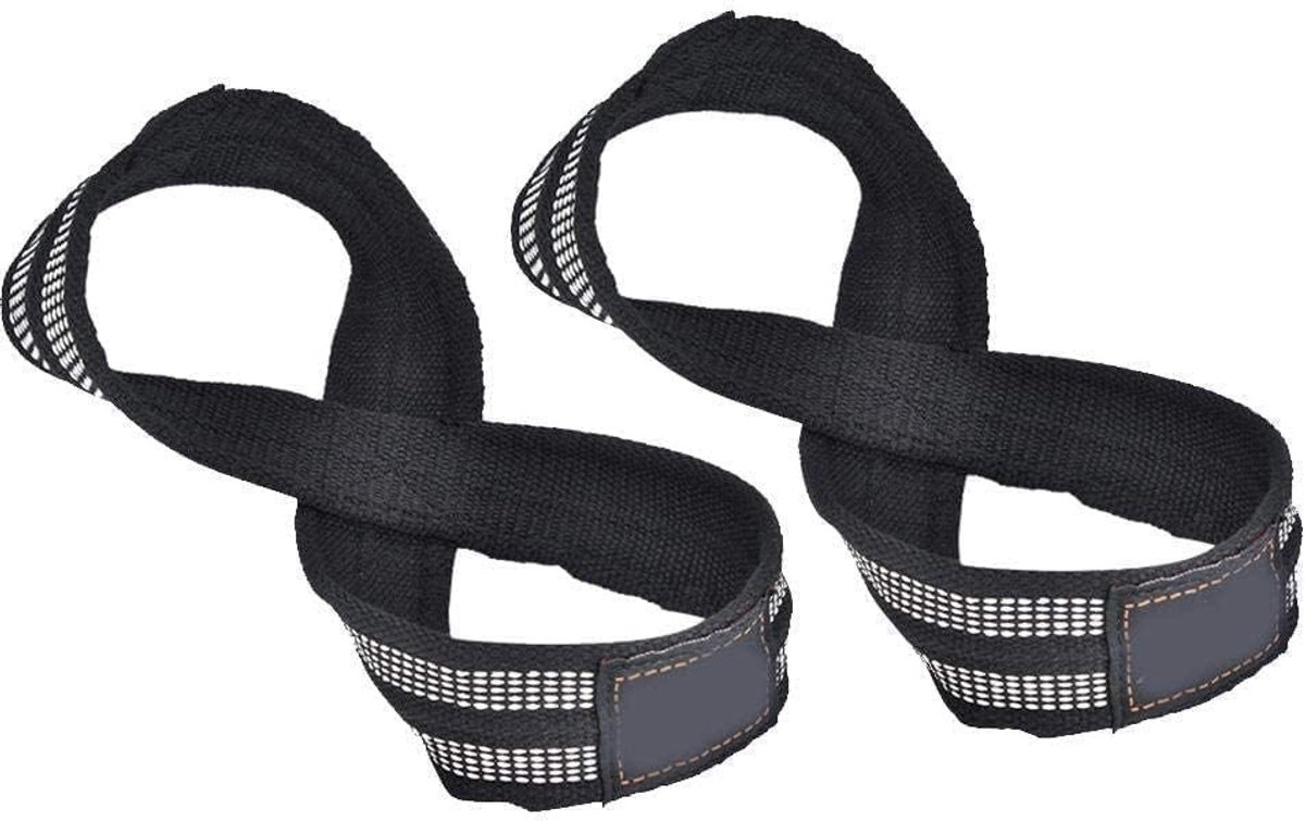 Dailygoods - Figuur 8 Gewichtheffen Strap - Polsband voor Powerlifting en Bodybuilding