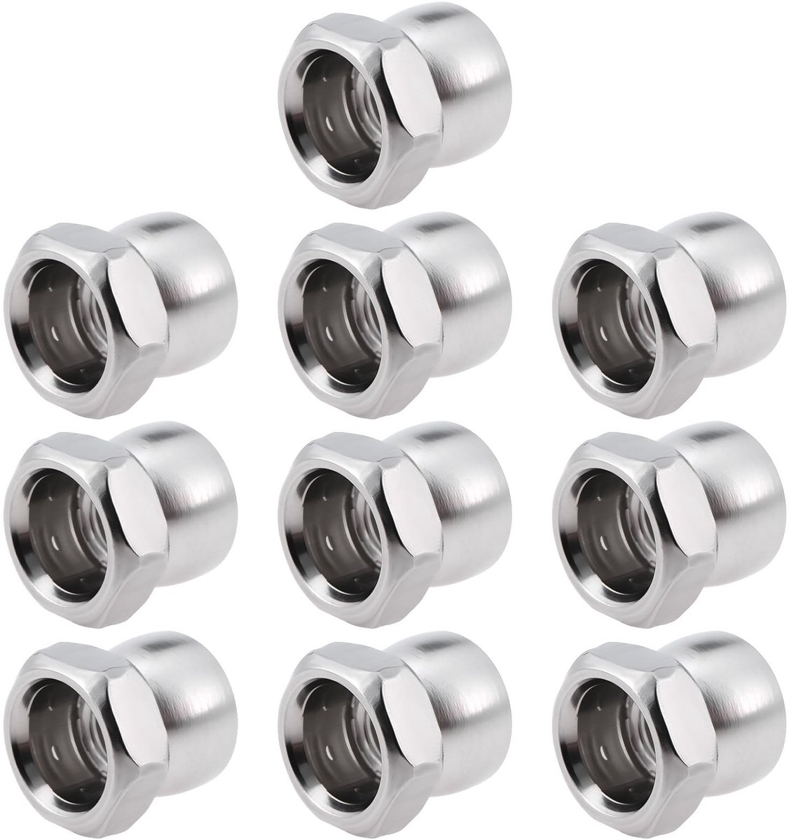 Dailygoods - RVS Moer M6 Anti Diefstal Beveiliging voor Buitenapparatuur