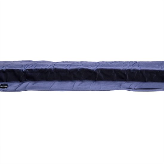 Zelfopblazende matras - Slaapmat - Kamperen en Reizen - Inclusief kussen - 190x63 cm - Donkerblauw — afbeelding 5