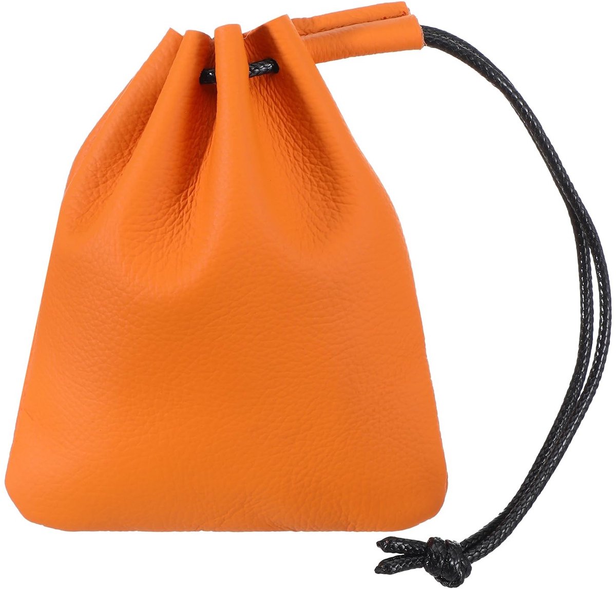 Dailygoods - Lederen Opbergtas met Trekkoord voor Sieraden en Klein Materiaal
