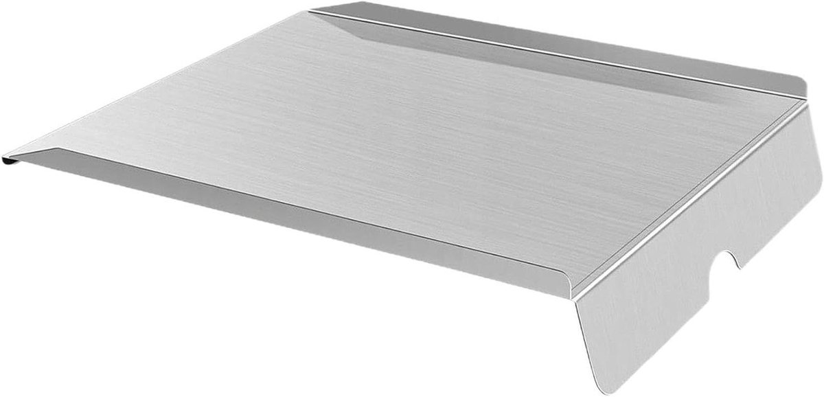 Warmteverdeler RVS - Grill Onderdeel - Gelijkmatig Grillen - Hittebestendig Ontwerp - 54.79 cm - Zilver