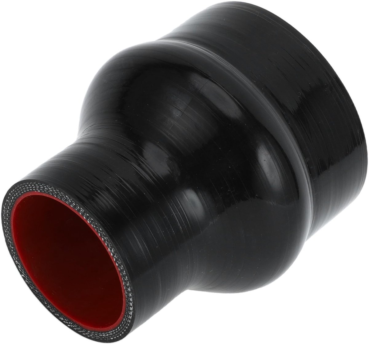 Dailygoods- Coolant Slang Universeel - Siliconen - Binnendiameter 51/76 mm - Lengte 102 mm - Temperatuurbestendig tot 300 °C - Meerlaags Weefsel