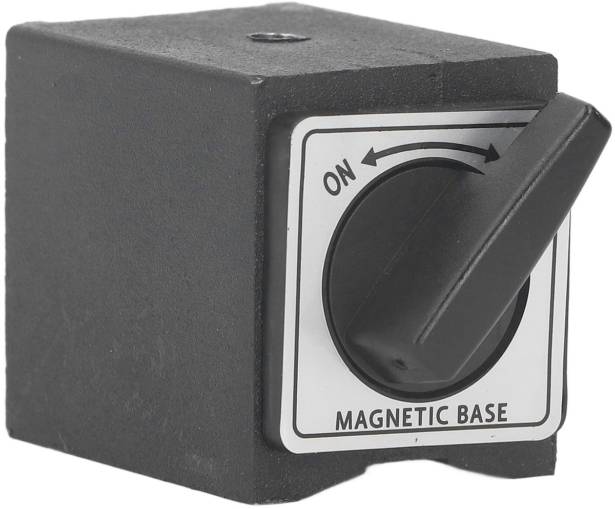 Dailygoods- Magnetische Basishouder 33 lbs - Compact Ontwerp - M5 Draad - 45 mm Basislengte - Stevig - Slijtvast Materiaal - Meetstandaard