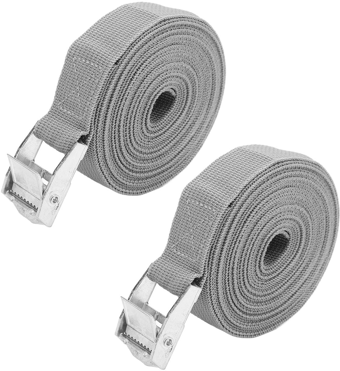 Dailygoods- Sjorbanden Duurzaam - Zware Sjorbanden - Tie Down Bandjes - Zinklegering - Vergrendelingsfunctie - Voor Vrachtwagens/Auto's - Transportbanden