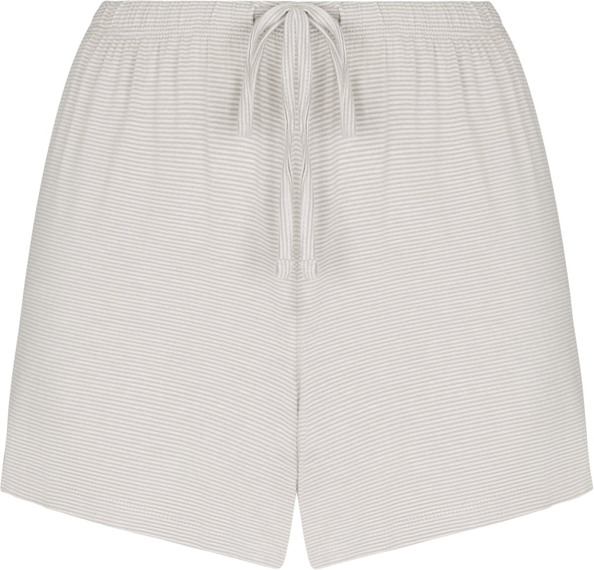 Hunkemöller Pyjama Short Striped Jersey Grijs