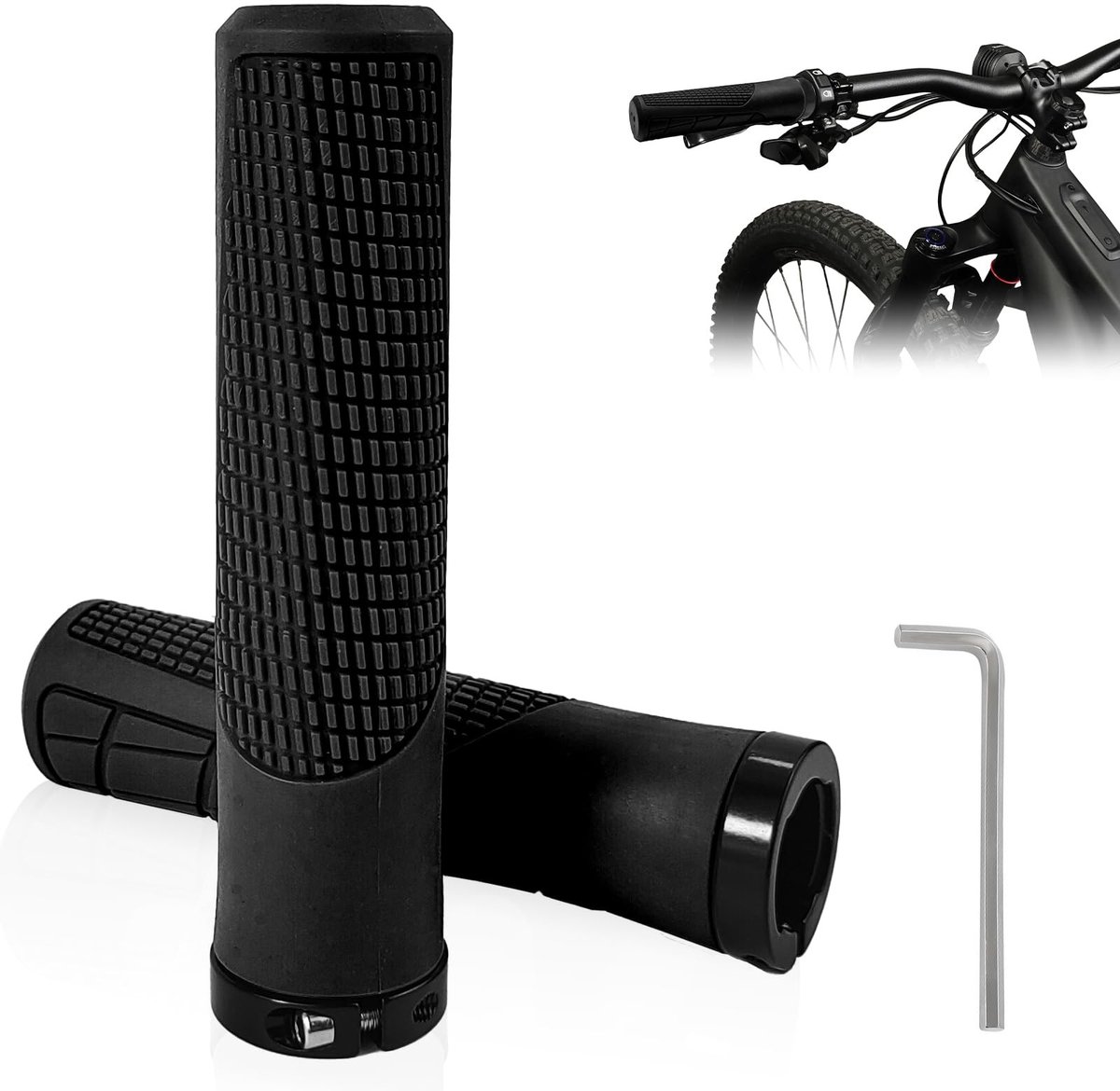 Ergonomische Fietsstuurhandvatten 22 mm – Geschikt voor Mountainbike, Stadsfiets, Kinderfiets en Scooter
