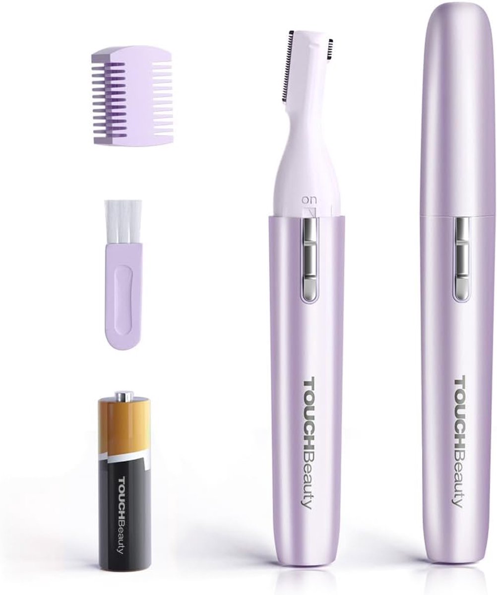 Corrigerende Trimmer - Gezichtshaarverwijderaar - Snel Haar Verwijderen - Waterdichte Reiniging - 13.5 cm - Purper