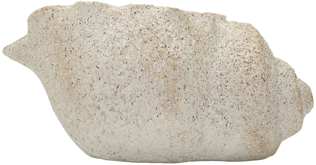Mauro Ferretti Vaas Shell Sand Vase -b 35×23×18 cm Beige