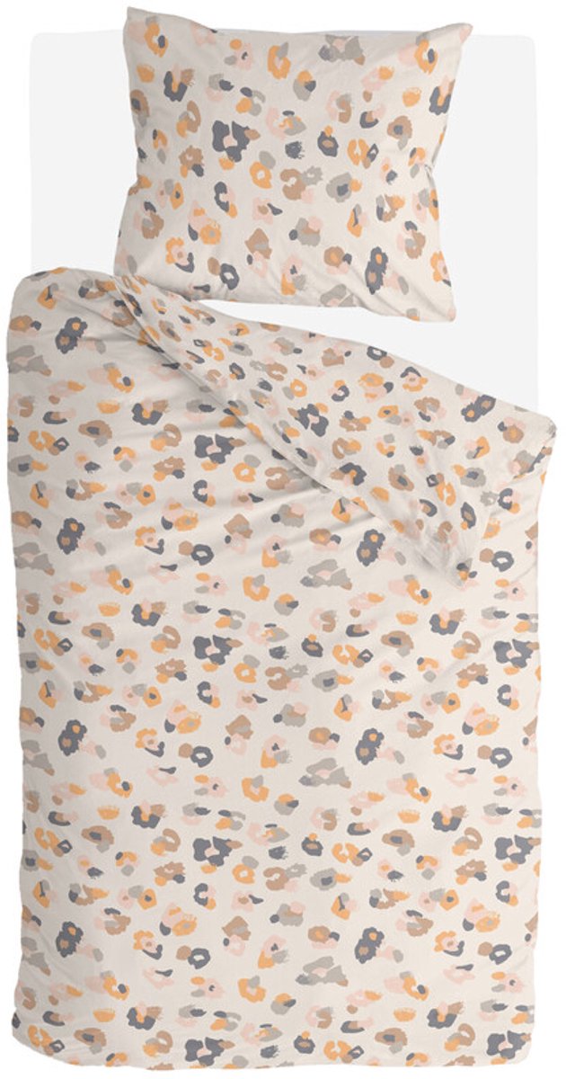 BYRKLUND Dekbedovertrek Soft Animal - 140x220 - 100% Katoen - Multicolor