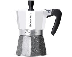 Espresso Machine - Koffiezetter - Koffie Bereiden - Voor 3 Koppen - 30 x 20 x 15 cm - Wit
