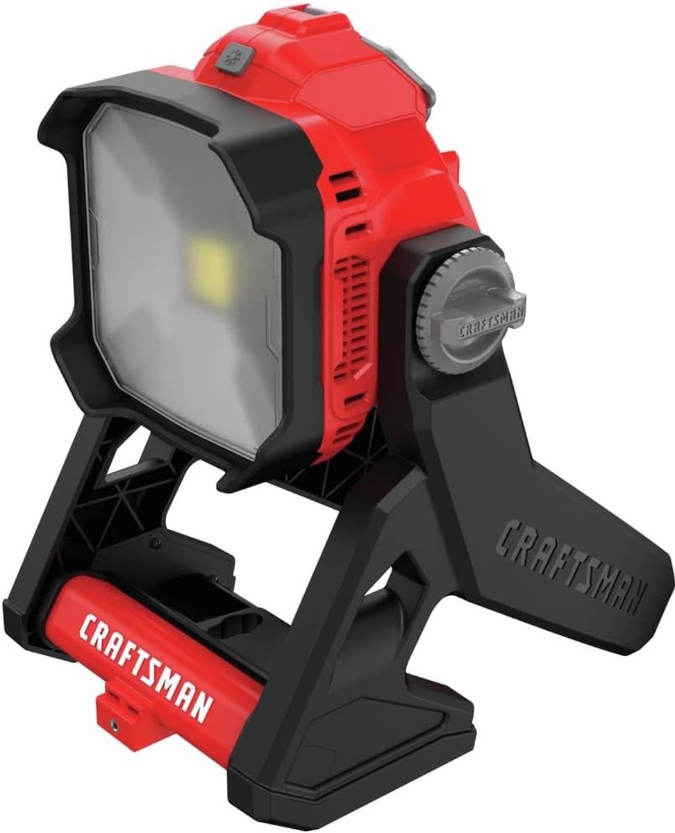 Werklicht LED - Kleine verlichting - Klusruimte verlichten - Draaibare kop - 750/1825 lumen - Rood