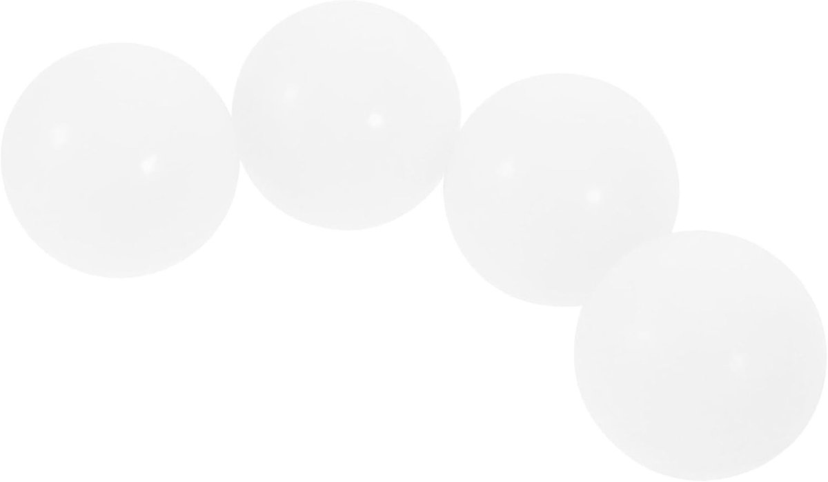 Droogballen Set Wasballen Herbruikbaar Kleding Drogen Beschermt Delicaat Textiel 4 Stuks Wit