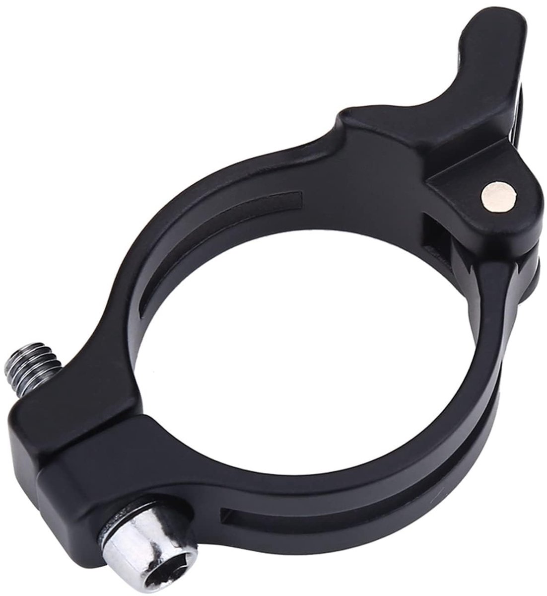 Dailygoods - Voorderailleur Adapter Zwart 31.8mm/34.9mm voor Mountainbike