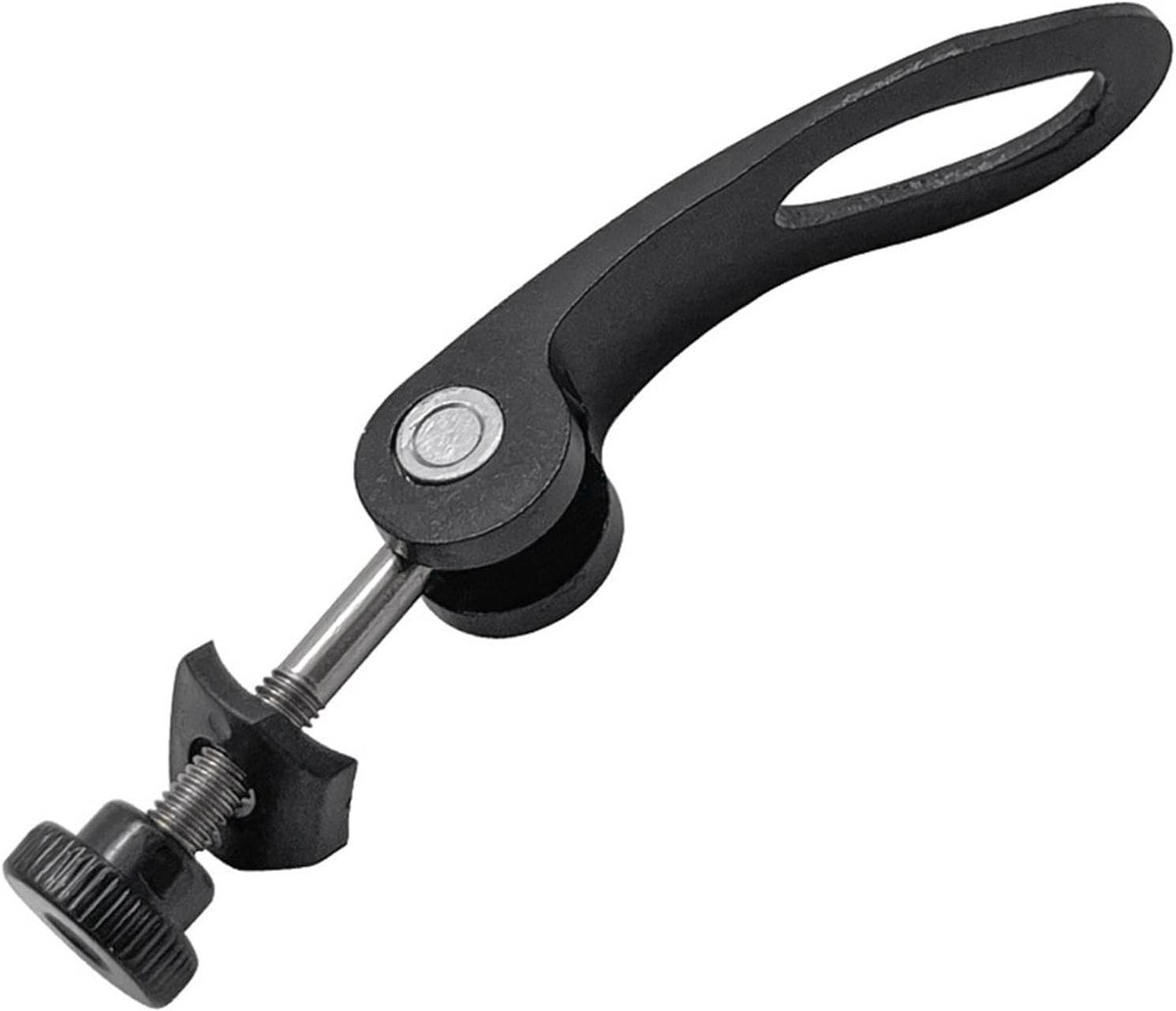 Zadelpenklem - Fietsonderdeel - Zadel Verstellen - Snelle Ontgrendeling - 31.8mm 34.9mm - Zwart