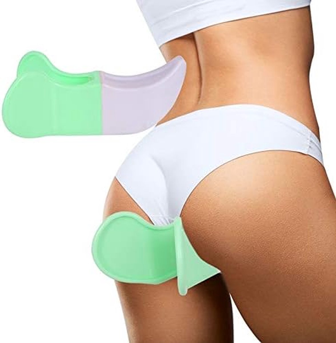 Bekken Bodem Trainer - Heup Trainer - Spierversterking Thuis - Ergonomisch Ontwerp - 300 g - Roze