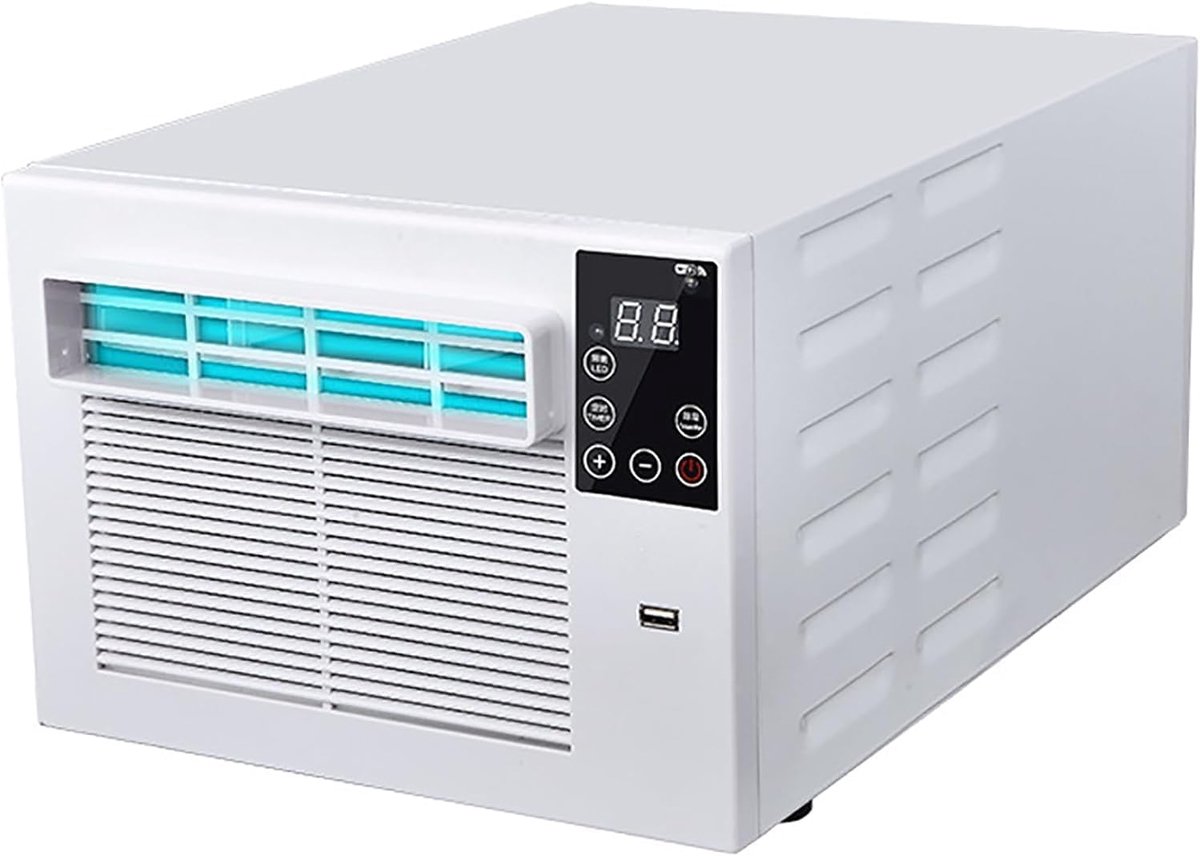 Draagbare Airconditioner - Mini Airco Ontvochtiger - Ruimte Koelen - Geen Buitenunit Nodig - Tot 5 m² - Wit
