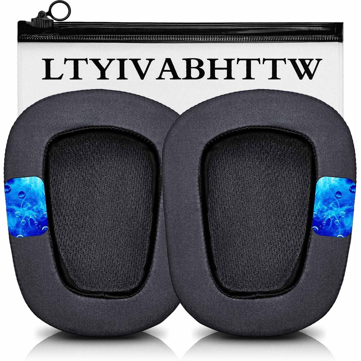 Dailygoods - G935 Cooling Gel Earpads - Compatibel met G935 G933 G633 G635 Headset, hybride stof koelgel vervangende oorkussens (hybride stof)