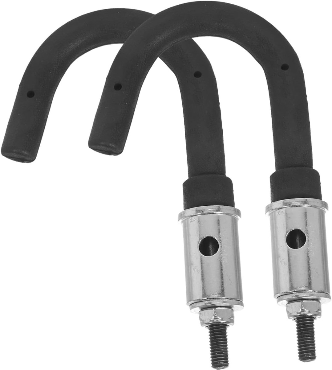 Ladderhaak Stabilisator - Ladderhanger Muur - Opgeruimd Werken - Antislip Ontwerp - 2 Stuks - Zwart