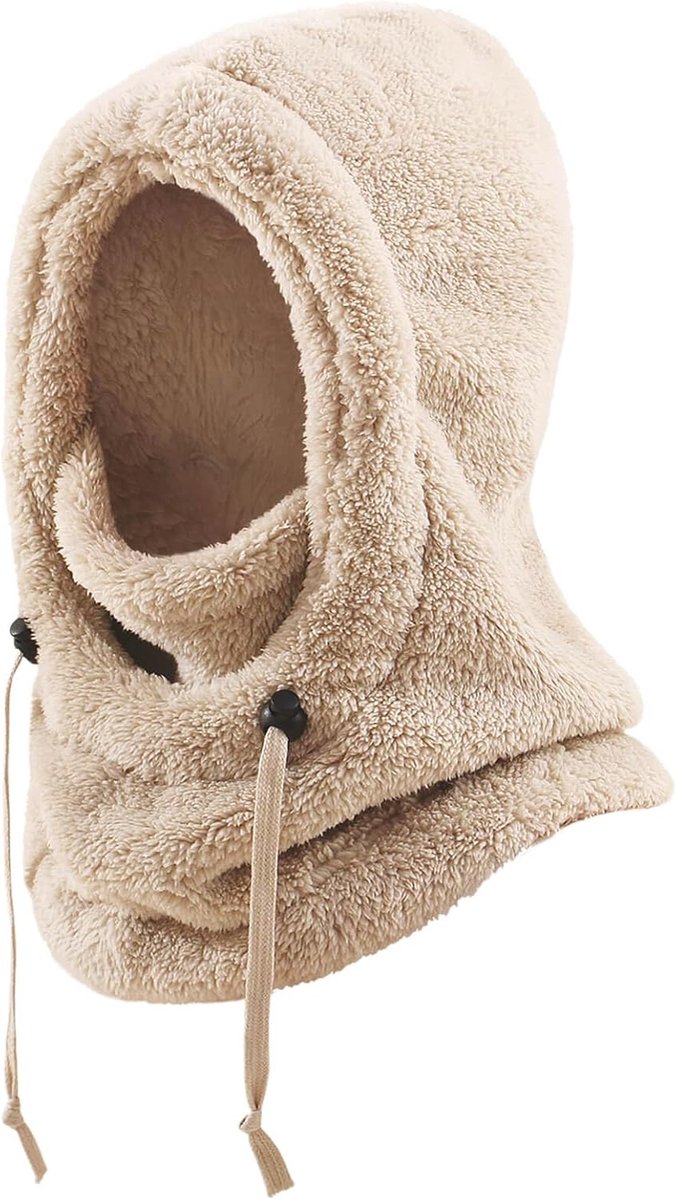 Kinder Balaclava - Wintermuts Nekwarmer - Buitenactiviteiten Beschermen - Verstelbaar Fleece Materiaal - 30 x 7 cm - Blauw