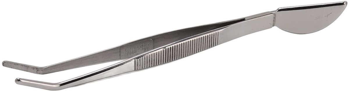 Dailygoods- Tuinierpincet Roestvrij Staal - Bonsai Gereedschap - Precisie Instrument - Ergonomisch Ontwerp - Spatula Hoofd - Ideaal voor Grondbewerking - Bonsaigereedschap