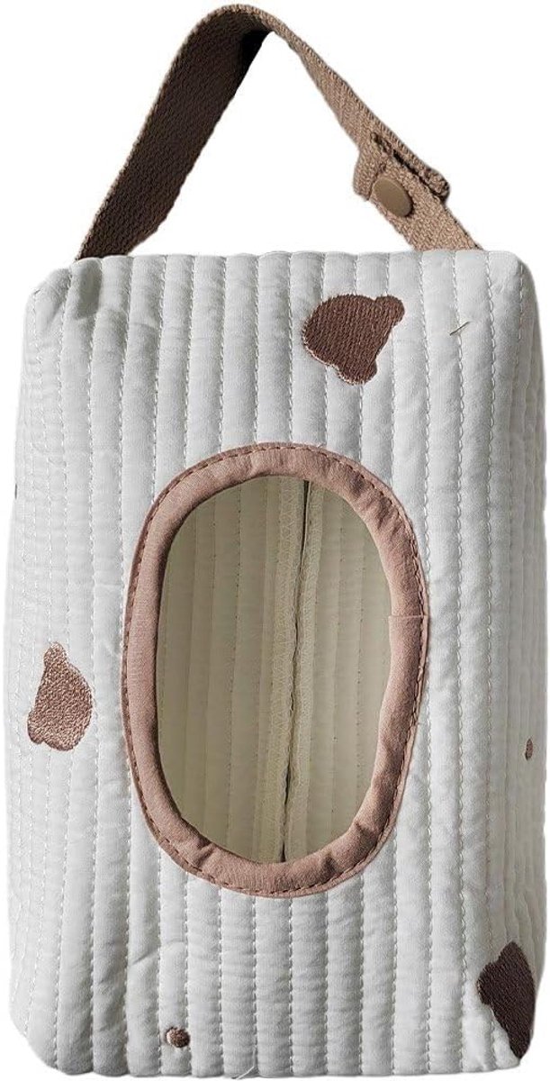 Opbergtas Vochtige Doekjes - Cartoon Hoes - Onderweg Hygiëne - Herbruikbaar Flipcover - 20 x 12 x 8 cm