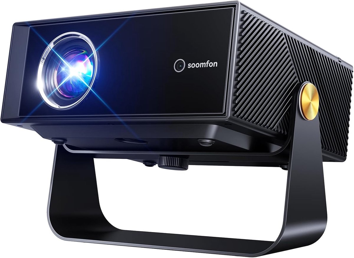 Smart Beamer - Mini Projector - Thuisbioscoop Creëren - Automatische Uitlijning - Tot 150 inch - Zwart