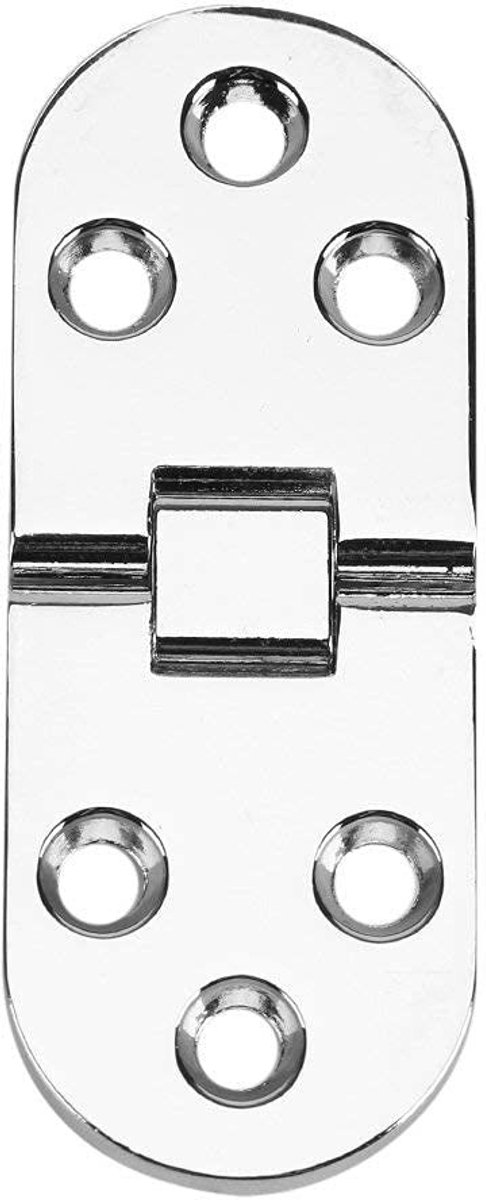 Dailygoods- Scharnier Zinklegering Hoogwaardige Kwaliteit - Scharnier Reparatie Plaat - Scharnier Boormal - Scharnier Mal - Scharnier Klaptafel - Eenvoudige Installatie - Meubelbeslag