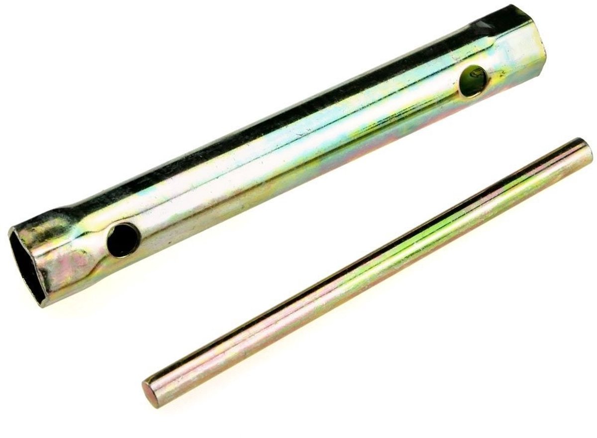 Dailygoods- Bougiesleutel 16/18CM - Steeksleutel 13mm - Steeksleutelhouder - Diepe bereik - Eén steeksleutel - Lengte 15cm