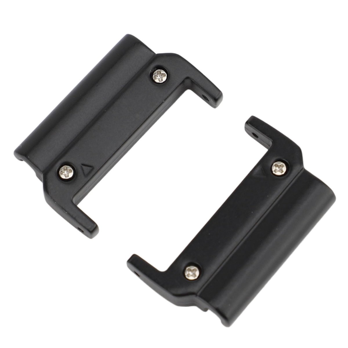 Dailygoods- Horlogeband-adapter Metalen - Quick-Fit Aansluiting - Zilveren 22-22 mm - Verwisselbaar - Stijlvol Design - Eenvoudige Bevestiging - Horlogeadapter