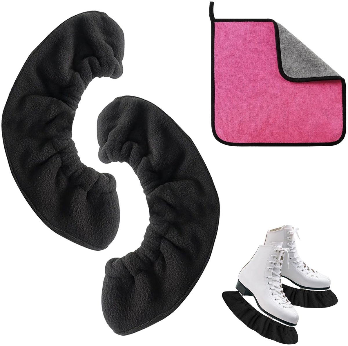 Dailygoods- Schaatsen Soakers - Schaatsbeschermers - Skate Covers - IJshockey Schaatsen - Kunstschaatsen - Lichtgewicht en Beschermend