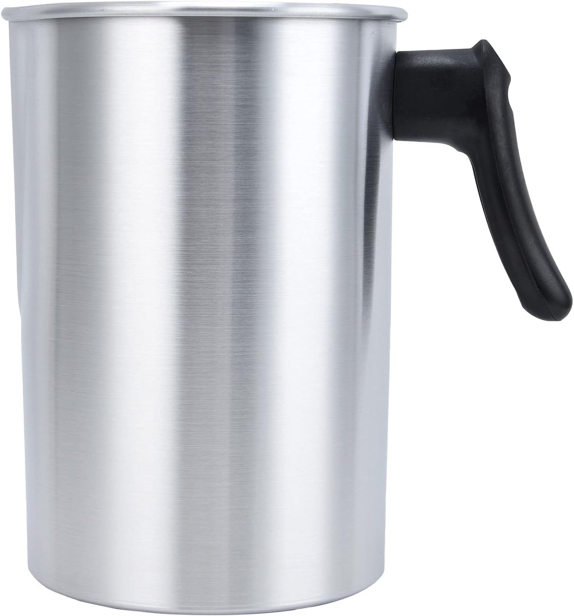 Wax Smeltpot - Smeltbeker - Kaarsen Maken - Oriënteerbare Uitloop - 3 Liter - Zilver