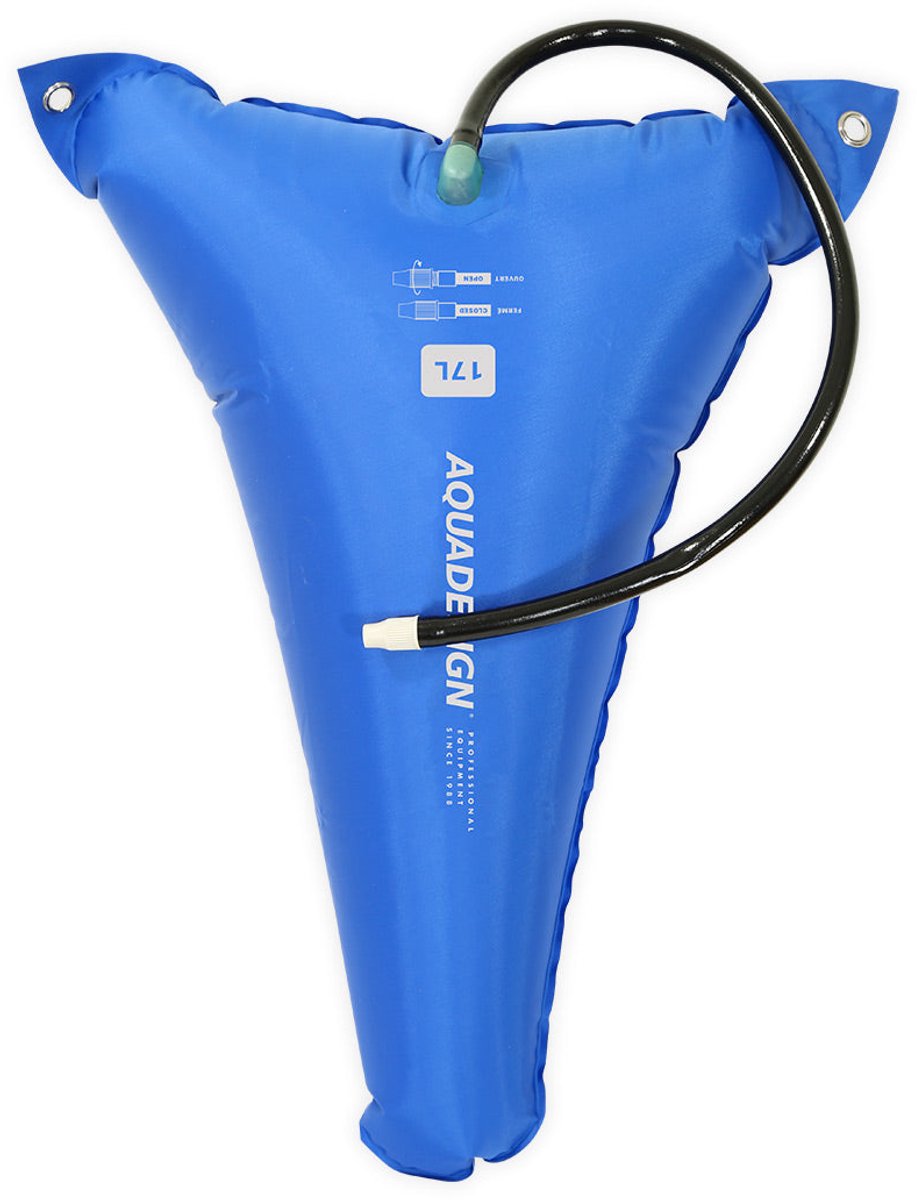 Aquadesign Drijfvermogen Reservetank Voor Kano En Kajak - 17 Liter - Nylon Met Pu Coating - Compact Drijfhulpmiddel - Voor Zee Meer En Rivier