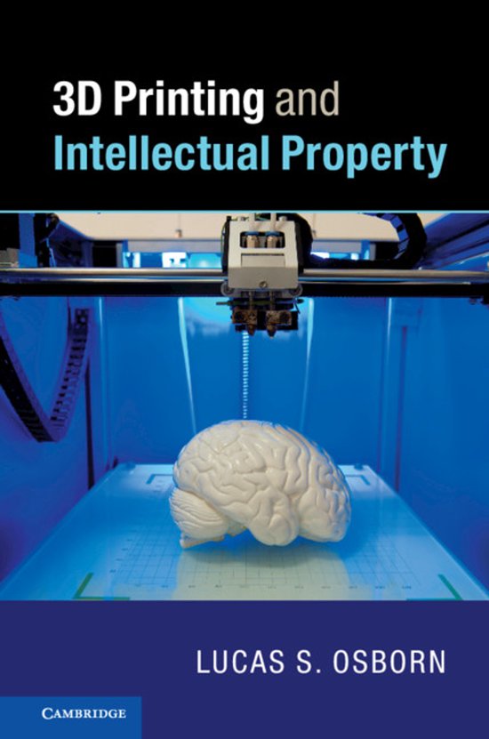 3D Printing and Intellectual Property - cover