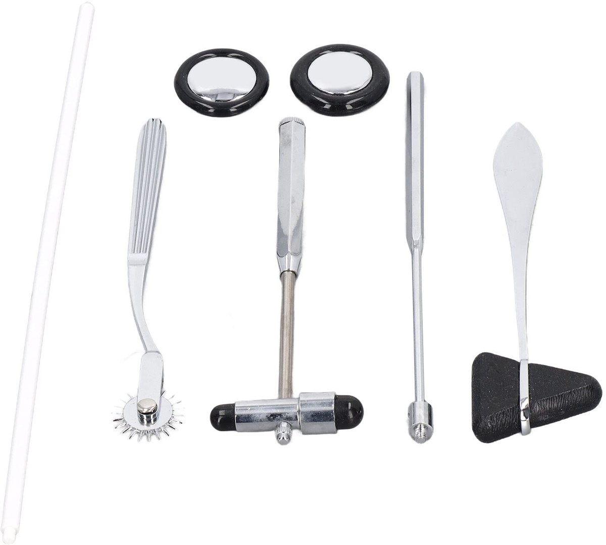 Dailygoods- Neurologische Hamer Set - RVS - Multifunctioneel - Draagbaar - Reflexhamer - Medisch - Laboratoriumbenodigdheden