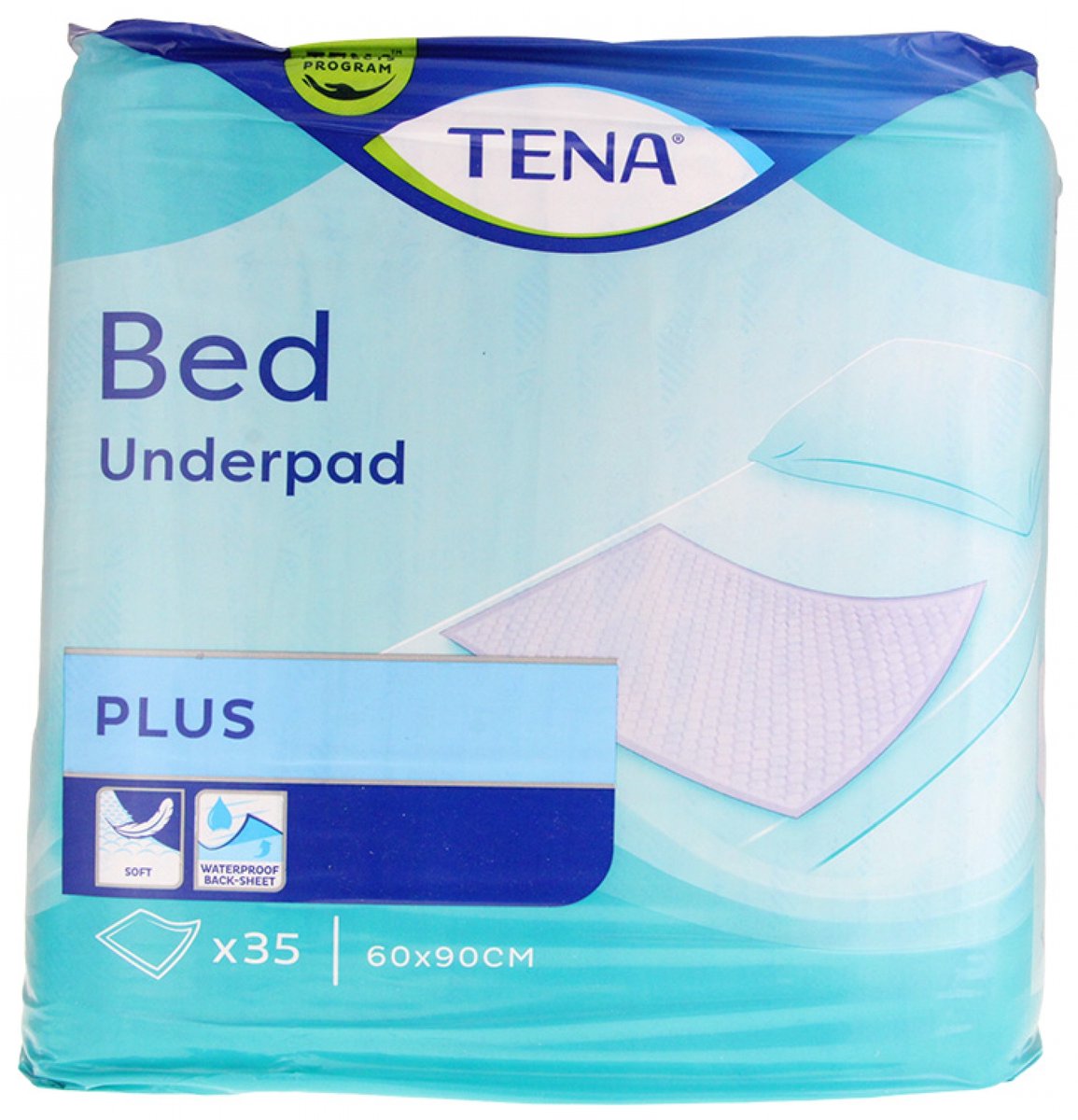 Bol.com Tena Bed Underpad Plus 60 x 90 cm - 35 stuks aanbieding