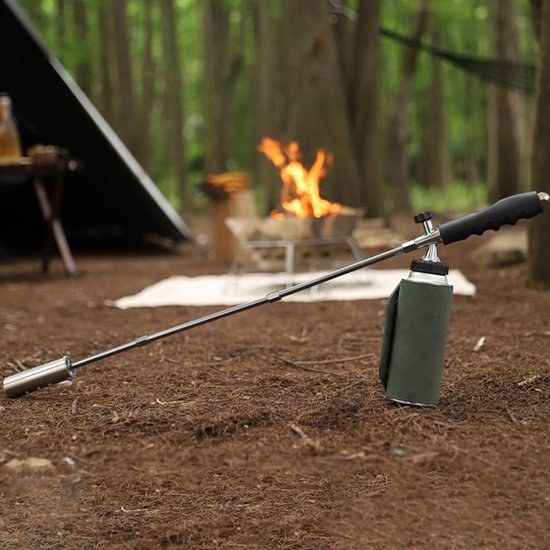 Onkruidbrander - Verstelbaar 39-79 cm - Afneembare Verlengstang - Instelbare Vlam - Ergonomische Handgreep — afbeelding 4