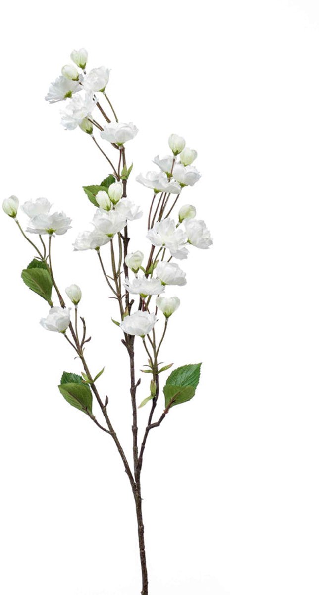 Emerald Kunstbloem Kersenbloesem 92cm wit - Kunstplant voor binnen