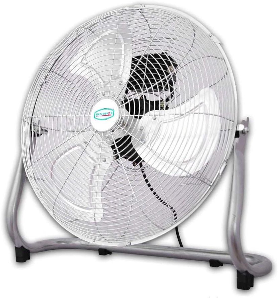 Staande Ventilator - Vloerventilator Metaal - Ruimte Koelen - Opvouwbaar Ontwerp - 40.5 cm - Zilver