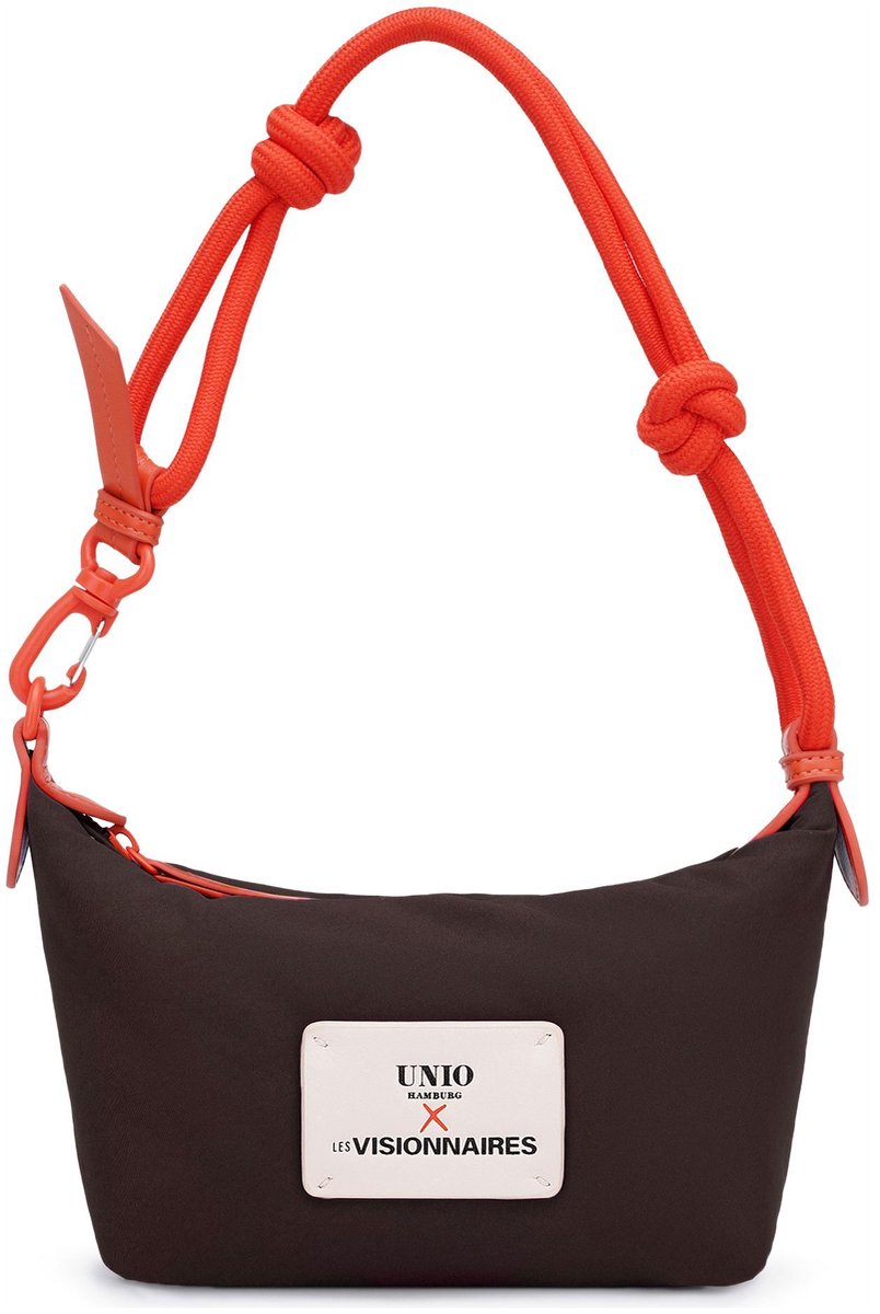 LES VISIONNAIRES Unio Little Sophie Schoudertas 21 cm - Dames - chocolate